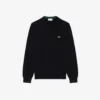 Lacoste Monochrome Crew Neck Cotton Sweater - Noir .031