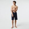 Lacoste Multi Croc Logo Regular Fit Lounge Short - Blue Marine