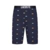 Lacoste Multi Croc Logo Regular Fit Lounge Short - Blue Marine