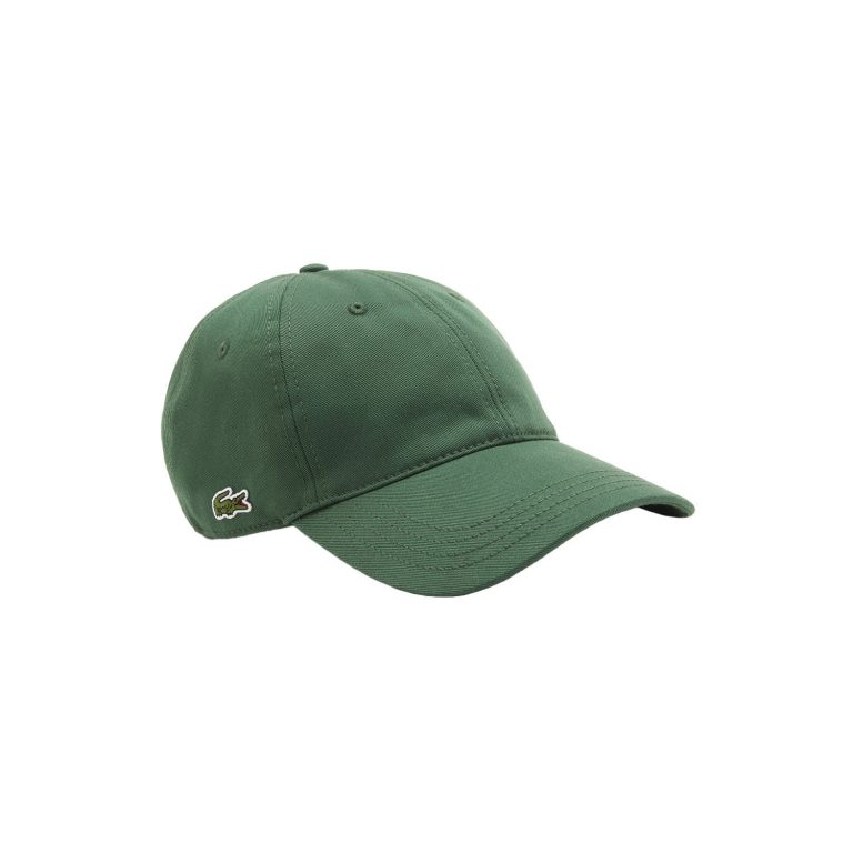 Lacoste Organic Twill Cap - Vert Green