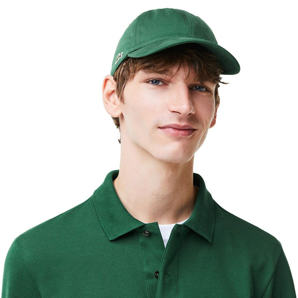 Lacoste Organic Twill Cap - Vert Green