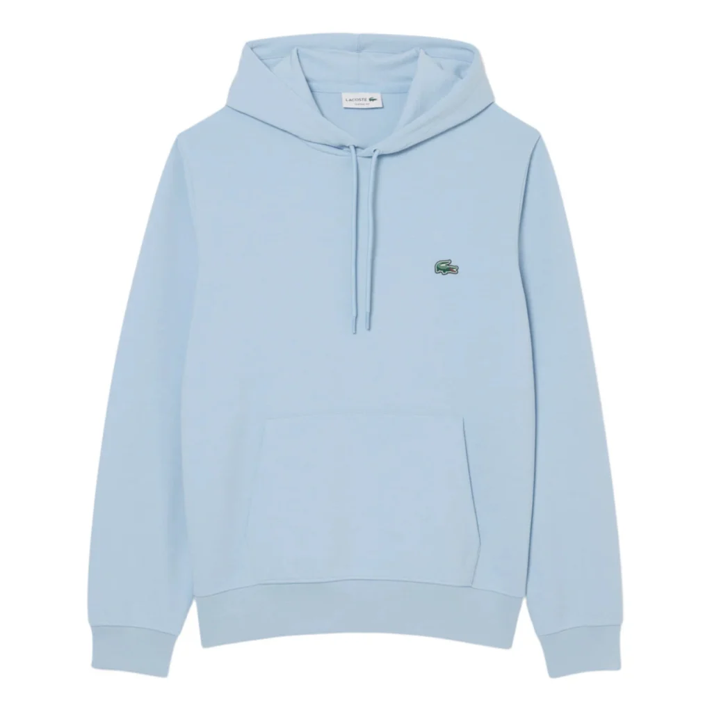 Lacoste Overhead Hoodie SH554200 - Blue Clair . HBA