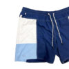 Lacoste Panel Regular Fit Short - Blue/White