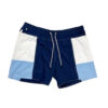 Lacoste Panel Regular Fit Short - Blue/White