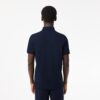 Lacoste Paris Collection Collar Regular Fit Short Sleeve Polo Shirt - Navy Blue