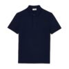 Lacoste Paris Collection Collar Regular Fit Short Sleeve Polo Shirt - Navy Blue