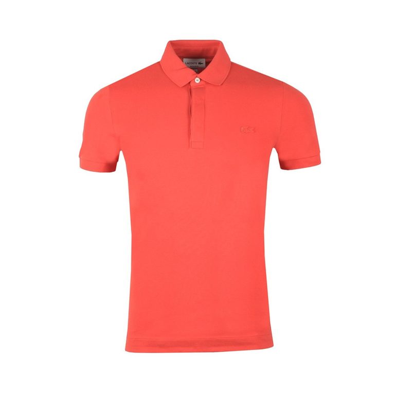 Lacoste Paris Collection Regular Fit Short Sleeve Polo Shirt - Rouge