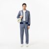 Lacoste Paris Mongram Sweatpants - Navy Blue/White