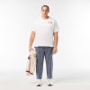 Lacoste Paris Mongram Sweatpants - Navy Blue/White