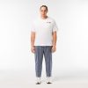 Lacoste Paris Mongram Sweatpants - Navy Blue/White