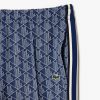 Lacoste Paris Mongram Sweatpants - Navy Blue/White