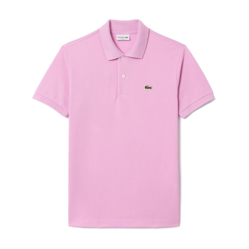 Lacoste Petit Pique Regular Fit Polo Shirt - Pink