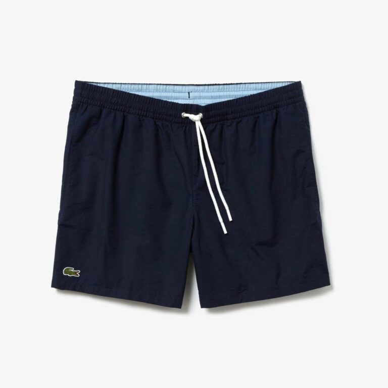Lacoste Regular Contrast Band Regular Fit Short - Navy Blue