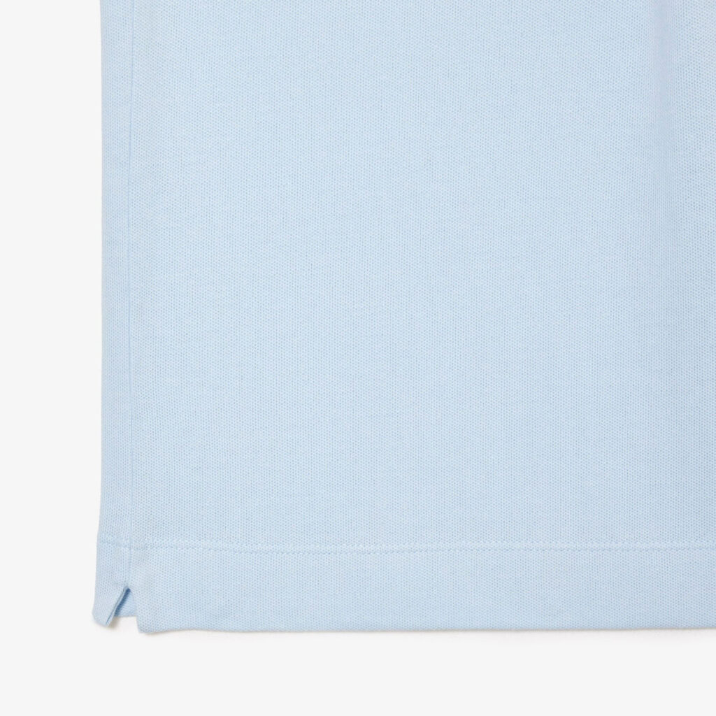 Lacoste Regular Fit Paris Stretch Pipue Polo Shirt - Light Blue T01