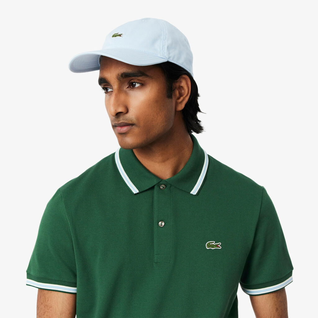 Lacoste Regular Fit Trim Accent L.12.12 Polo Shirt - Pine Green 132