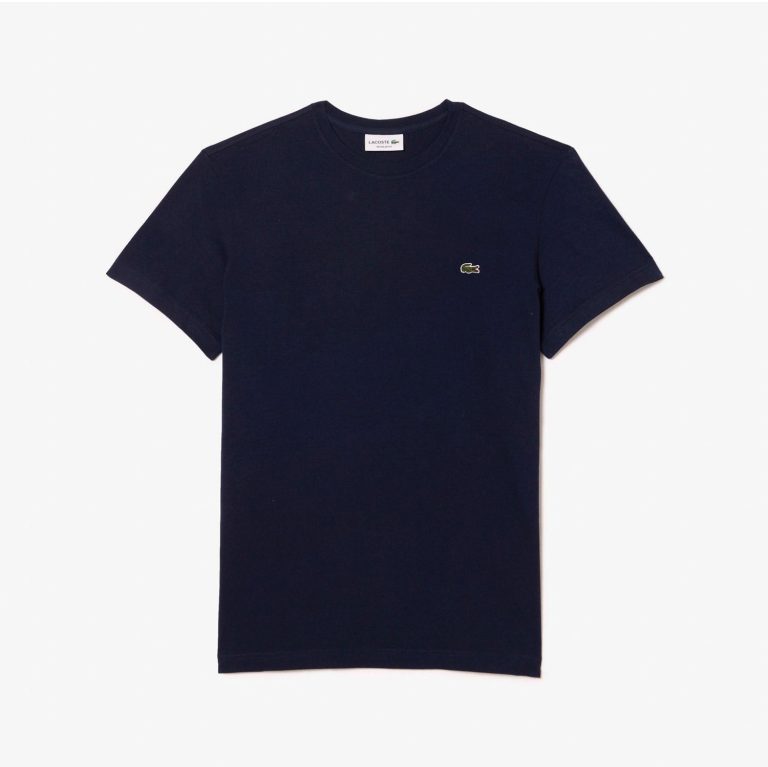 Lacoste Short Sleeve Regular Fit T-Shirt - Navy