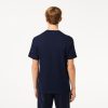 Lacoste Short Sleeve Regular Fit T-Shirt - Navy
