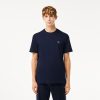 Lacoste Short Sleeve Regular Fit T-Shirt - Navy