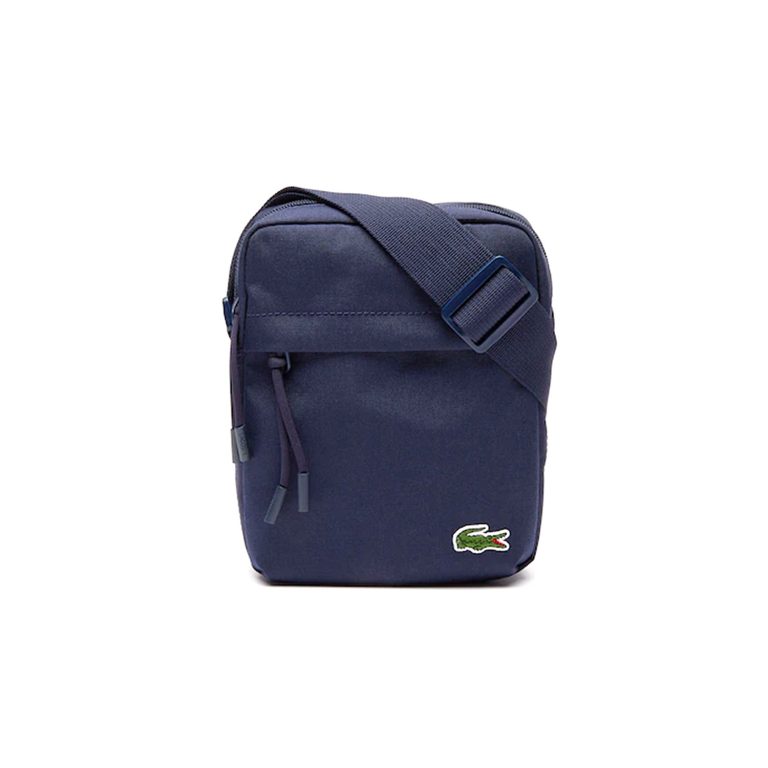 Lacoste Vertical Man Bag - Blue Marine