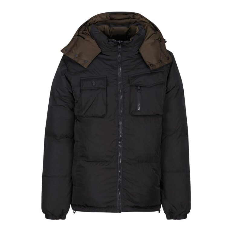 Luke 21st Celebration Reversible Regular Fit Long Sleeve Jacket - Jet Black/Olive