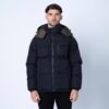 Luke 21st Celebration Reversible Regular Fit Long Sleeve Jacket - Jet Black/Olive