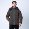 Luke 21st Celebration Reversible Regular Fit Long Sleeve Jacket - Jet Black/Olive