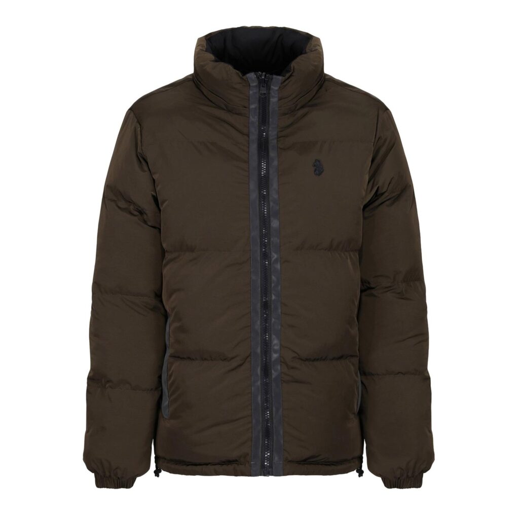 Luke 21st Celebration Reversible Regular Fit Long Sleeve Jacket - Jet Black/Olive