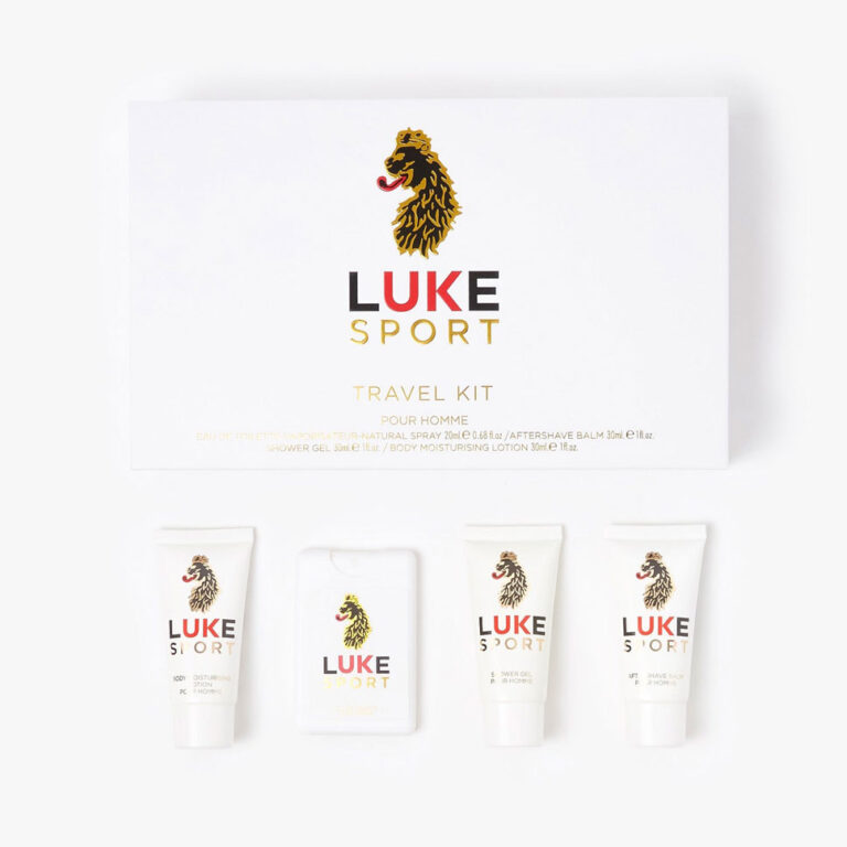 Luke 4 Piece Travel Kit - White