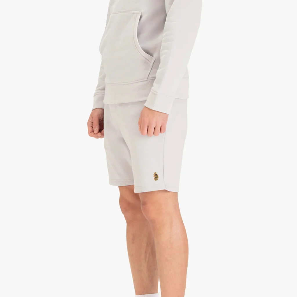 Luke Amsterdam 1000 Shorts 320GSM - Ice Grey