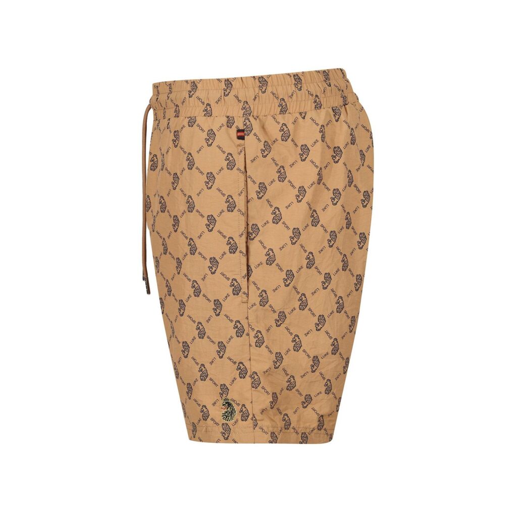 Luke Andres Regular Fit Swim Short - Caramel