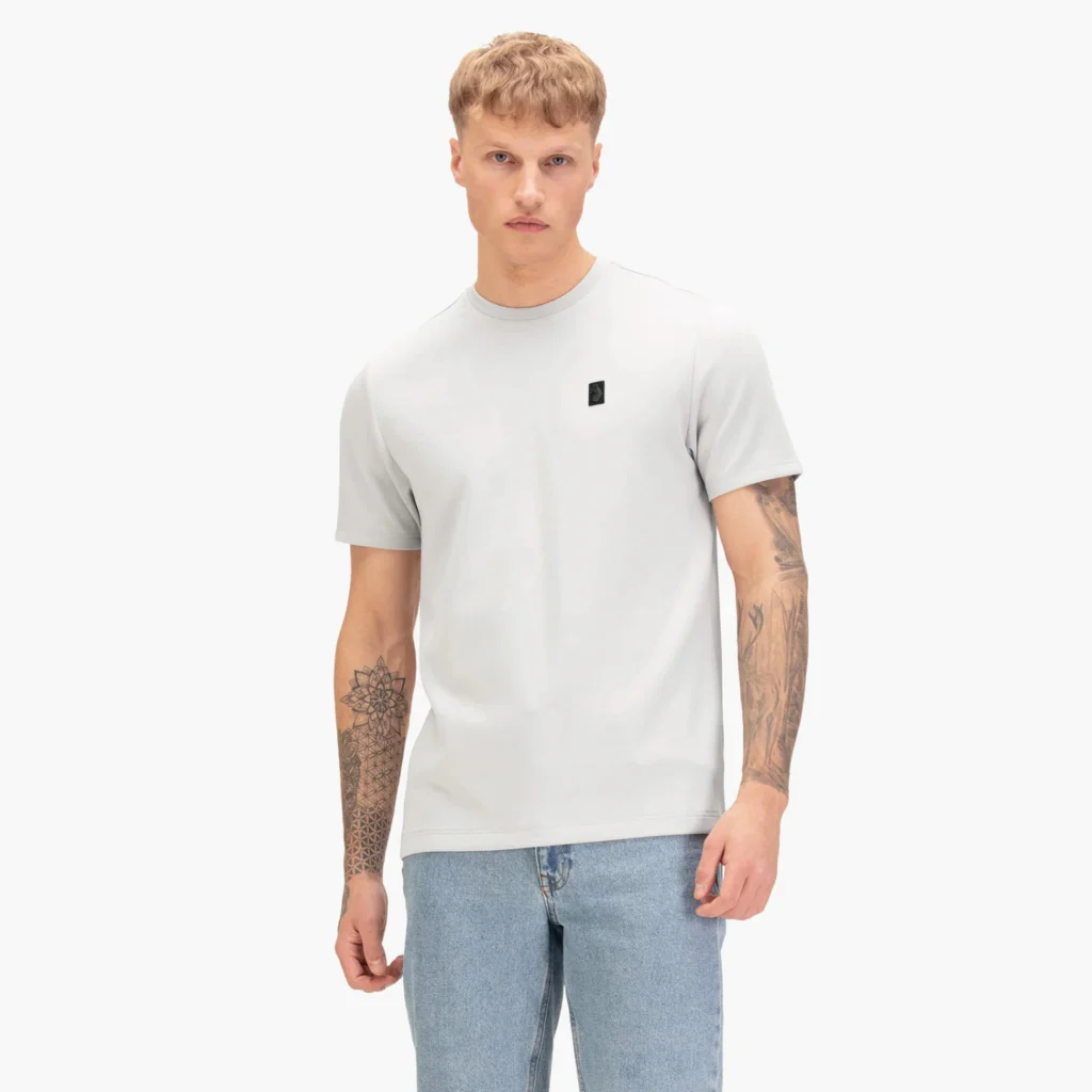 Luke Awestruck T-Shirt 220GSM - Ice Grey