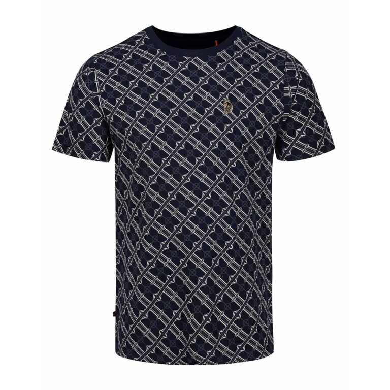 Luke Berra2 Print Regular Fit Short Sleeve T-Shirt - Ecru