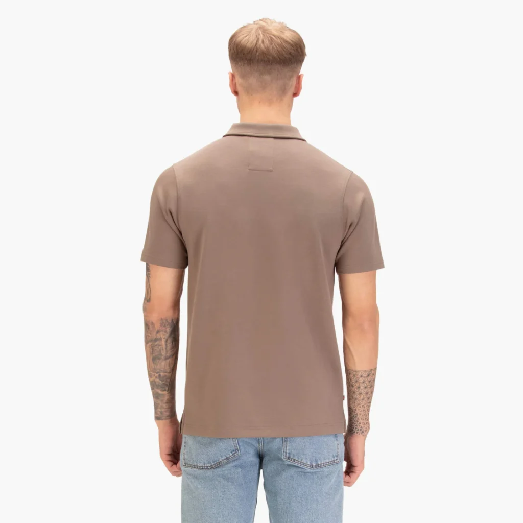 Luke Breathtaking Modal Polo 220GSM - Hard Nut