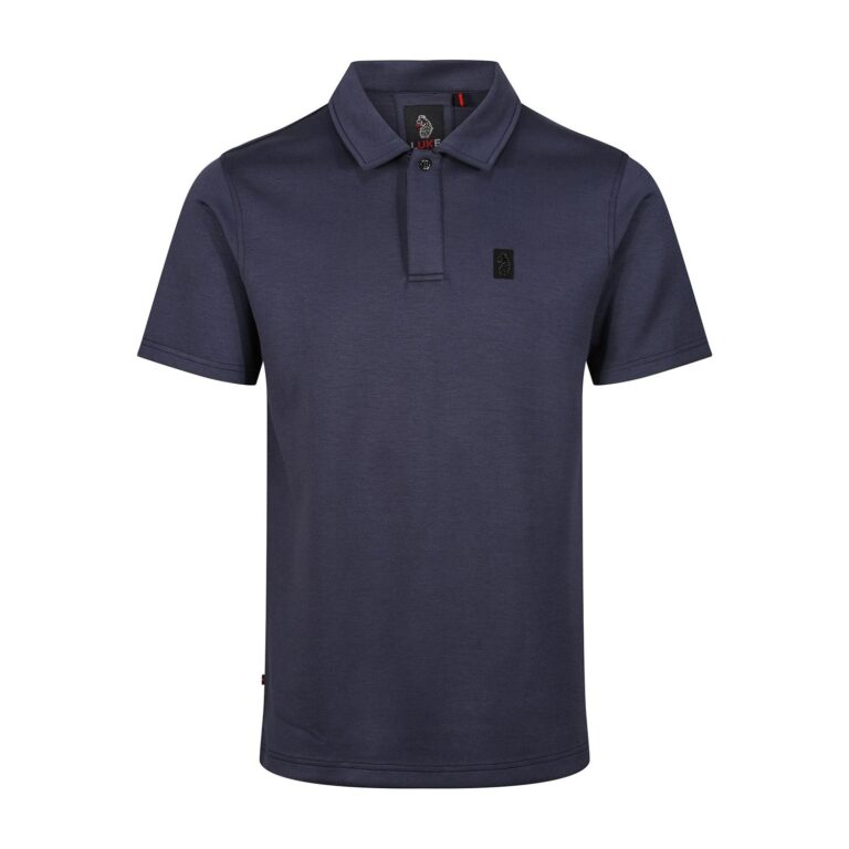 Luke Breathtaking Regular Fit Polo Shirt -  Porpoise
