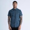 Luke Cambridge Regular Fit Shirt - Dk Navy Sky