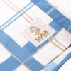 Luke Chesters Regular Fit Swim Short - White Blue
