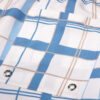 Luke Chesters Regular Fit Swim Short - White Blue