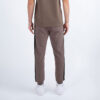 Luke Cornell Premium Vintage Regular Fit Cuffed Joggers - Mushroom