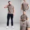 Luke Coron Honeycomb Stripe Pique T-shirt - Hardnut