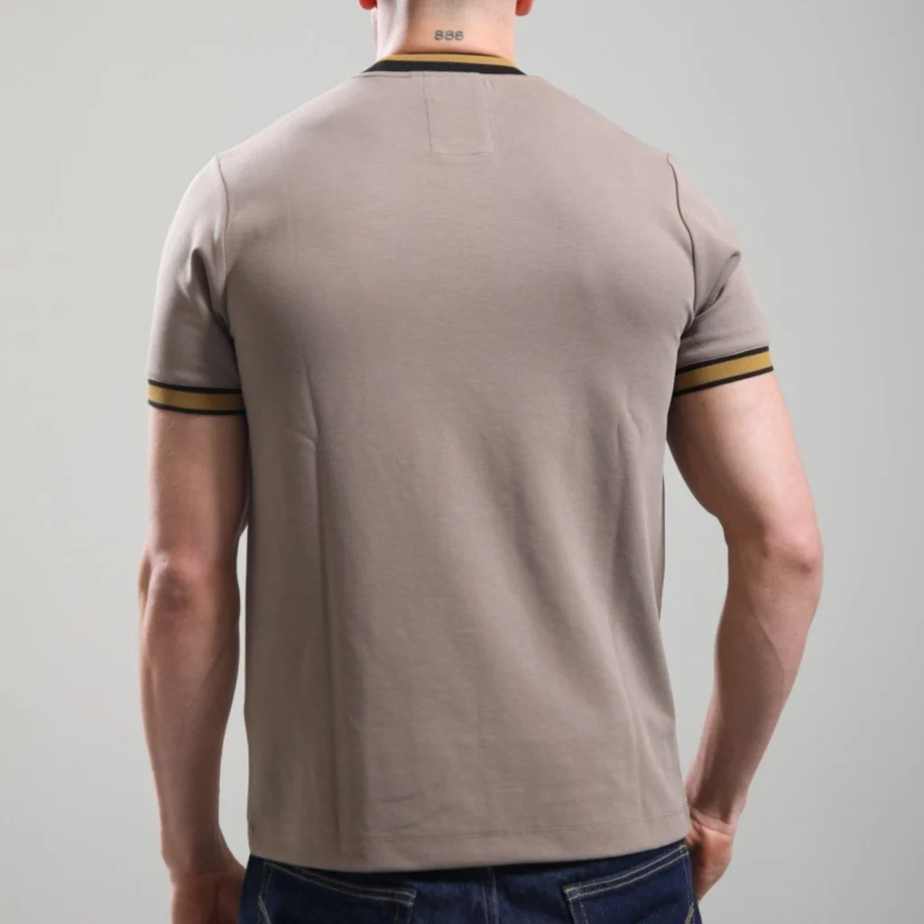 Luke Coron Honeycomb Stripe Pique T-shirt - Hardnut