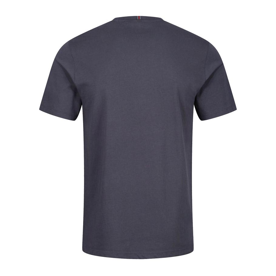 Luke Cowes Crowd Printed Regular Fit Short Sleeve T-Shirt - Charcoal
