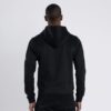 Luke Cyclone Full Zip Regular Fit Long Sleeve Hoodie - Jet Black