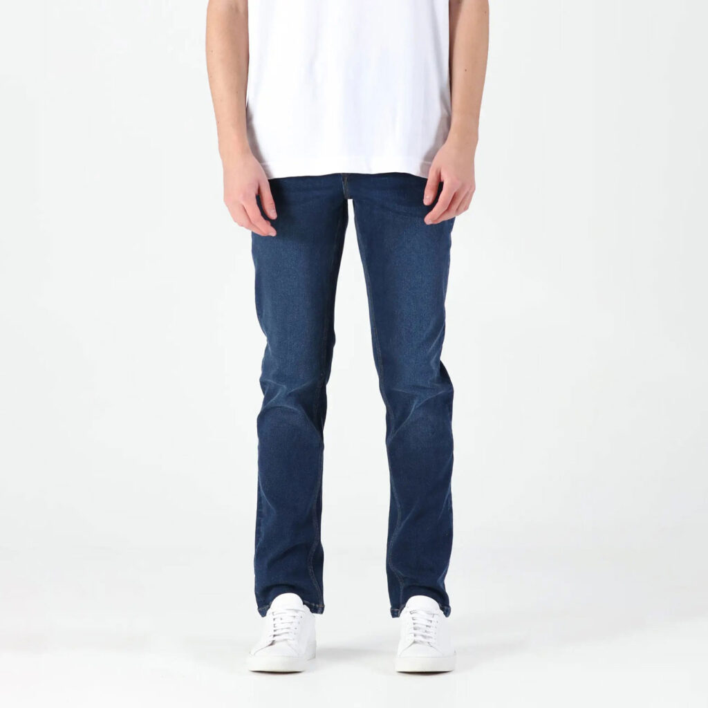 Luke DNA Tapered Fit Jeans - Mid Blue