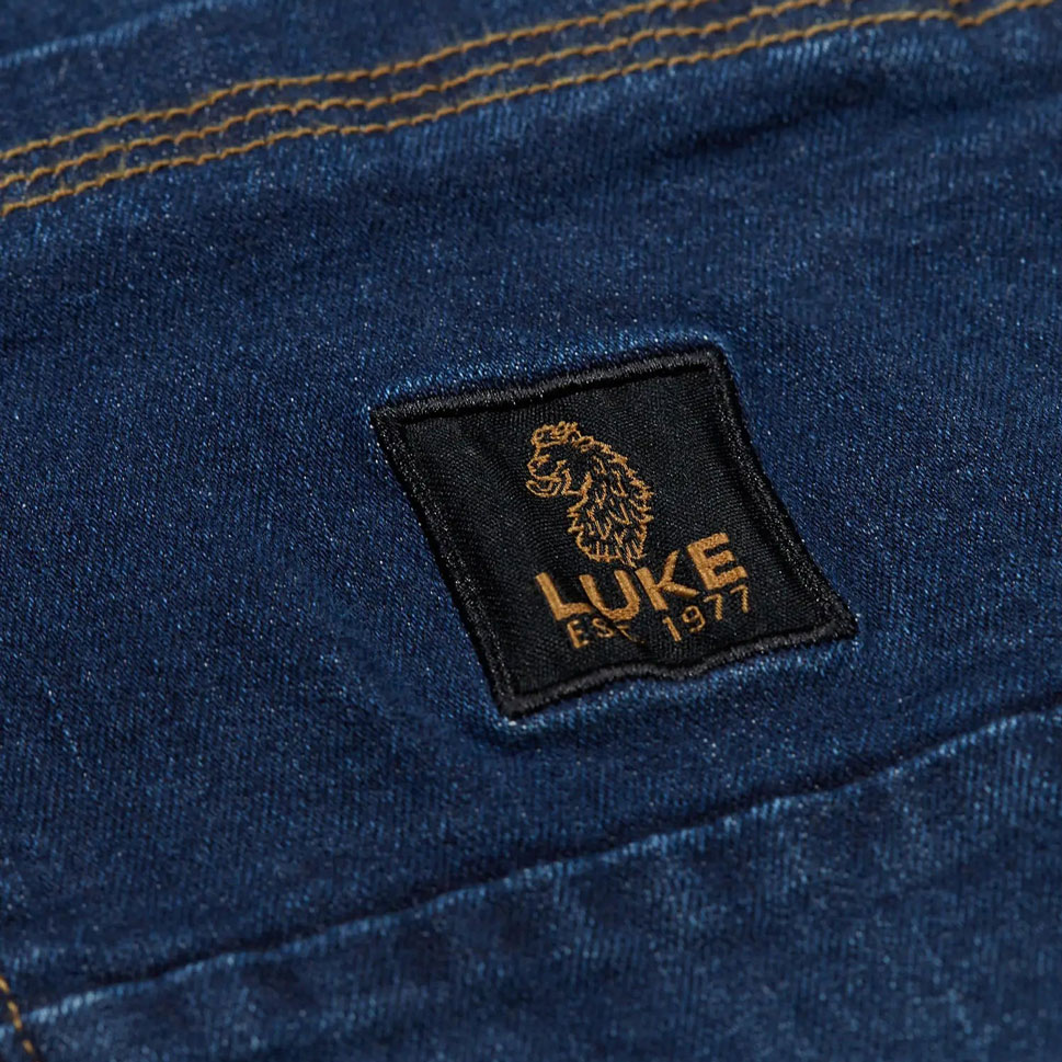 Luke DNA Tapered Fit Jeans - Mid Blue