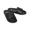 Luke Dougie Embossed Slide - Black