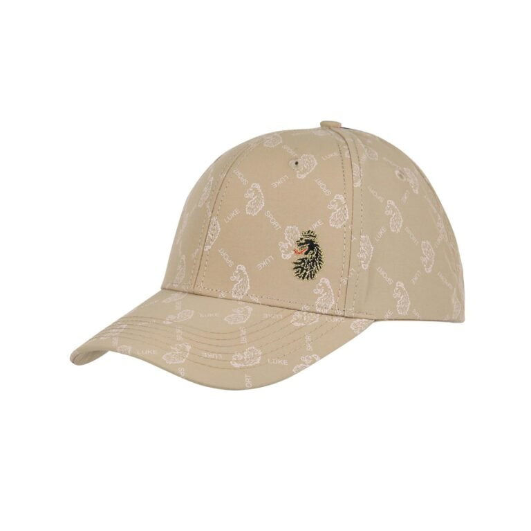 Luke Drift Printed Trucker Cap - Biscuit