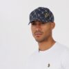 Luke Drift Printed Trucker Cap - Navy