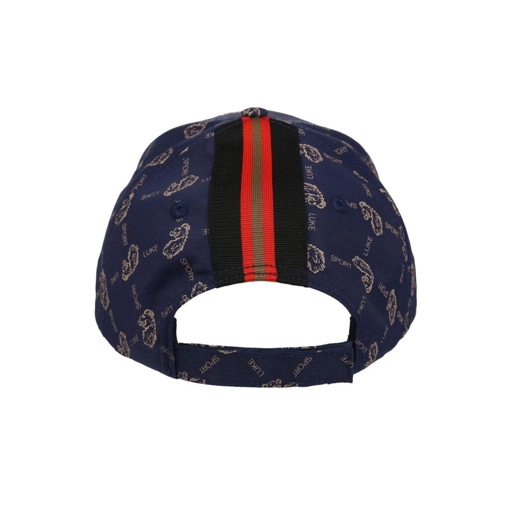 Luke Drift Printed Trucker Cap - Navy