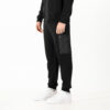 Luke Ealing Contrast Regular Fit Joggers - Black