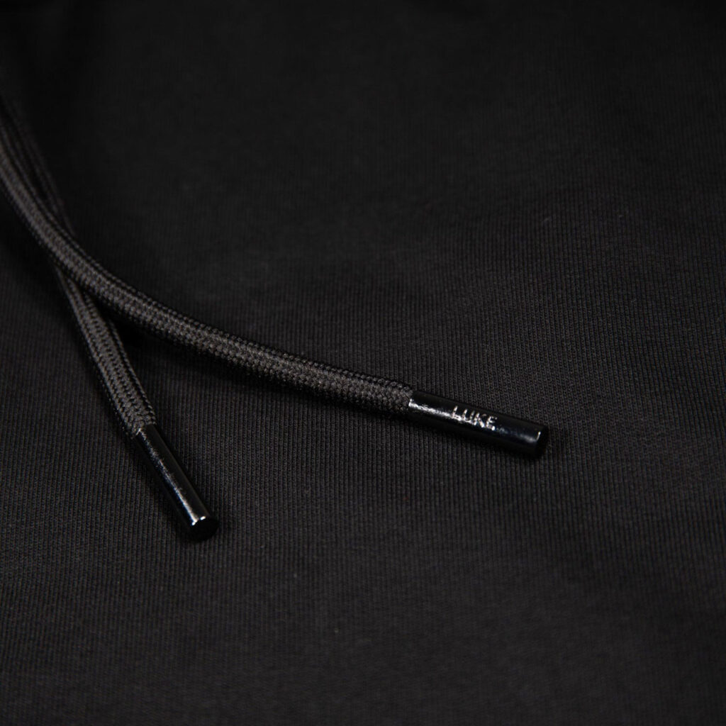 Luke Ealing Contrast Regular Fit Joggers - Black